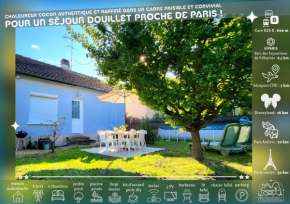 Gîte Unique Le Caijonet proche de Disneyland, Aeroport CDG, Paris